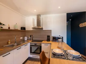 Modern studio for 2 with equipped kitchen and TV in Gourette - Image 5