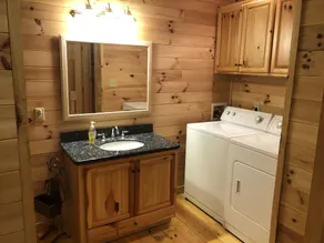SUMMER SPECIAL — Book 5 nights 6+7th FREE — LOG CABIN with Privacy+ Firepit - Image 3