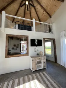 Grain Bin Farmhouse with Loft Bedroom - Image 2