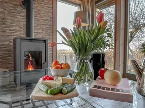 traumHaff® Cozy coastal chalet made entirely of larch wood with fireplace & sauna Baltic Sea - Image 2
