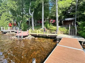 Direct waterfront overlooking forever wild forest on a hidden dead end street - Image 3