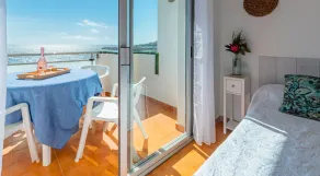 Meerblick-Apartment mit Terrasse, WLAN, Haustiere erlaubt, spektakuläre Aussicht - Image 5