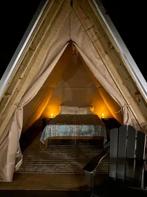 G-1 Glamp in Bohamia - 268 acre forest retreat - Image 2