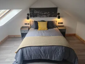 Studio Apartment with Gallery Style Double Bedroom - Image 3