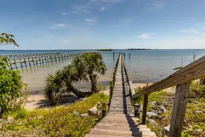 Indian River Waterfront Home with private dock, heated pool, fenced back yard - Image 2