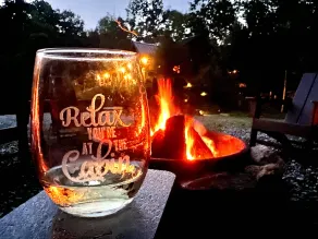 Whispering Falls Cabin - hot tub, views, 15 acres, minutes from Main St. - Image 2