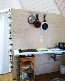 ZEcamping 3 étoiles animaux acceptés sauna locatif TV 31m2 4 pers - Image 4