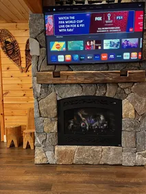 SCENIC ADIRONDACK LAKEFRONT LOG HOME,  TWO SKI MOUNTAINS, SNOWMOBILE TRAILS - Image 2