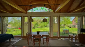 casa lungolago con vista a 360 °, canoa, stabilimento balneare poco frequentata - Image 2