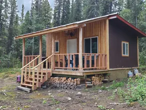 Private lakefront cabin with mountain views - Image 3
