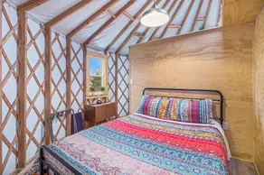 Luxury Glamping Yurt with Loft, Wood-Fired Hot Tub - Image 5