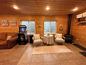 Cozy Cabin Themed Basement - Image 2