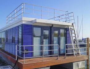 Hausboot Schwimmendes Haus in Ribnitz-Damgarten - Image 5