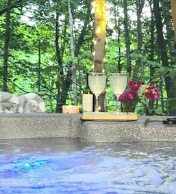 A Romantic weekend getaway. Featuring a hot tub and  fireplace. - Image 2