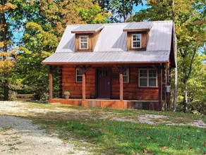 An Outdoor Luxury Cabin Adventure \"The Hampton\"Amish-Built Log Cabin - Image 4