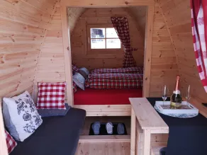 Romantic wooden igloo with optional outdoor whirlpool - Image 3