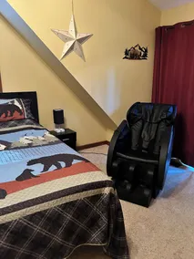 Cozy peaceful cabin with games, massage chair and fire pit! Bring your kayaks!! - Image 3