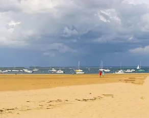 Havs och strandutsikt Arcachon Mycket trevlig lägenhet 3 * Terrass de12M2 WIFI 2 Cyklar - Image 5