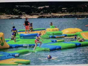 LAKEFRONT * SEE TRAVIS + Pool / HotTub + Sand Vball + Kajaks + Dock + Outdoor-Küche + 4 Hektar - Image 5