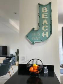 2 bedrooms, 2 bathrooms appartement with terrace and balcony, close to beaches - Image 2