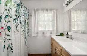 2BR chalet w hot tub, porch & refreshing views - Image 2
