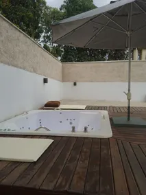 House with a large green area. Featuring a spa and gourmet area. - Image 5
