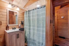Private cabin on 3Acres with private hot tub! Lake access, Skiing, Snowmobiling! - Image 2