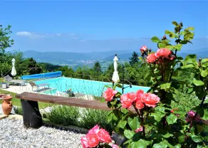 Toskanische Villa mit Infinity-Salzpool und beheiztem Whirlpool mit atemberaubender Aussicht - Image 4