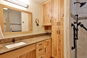Breathtaking Mountain & Water Views – from the covered, heated deck, (enjoyable year-round)<br>Private Hot Tub for 3 – professionally serviced after every stay<br>Exceptionally well-stocked kitchen and very comfortable beds<br>Dog-friendly - fenced & - Image 3