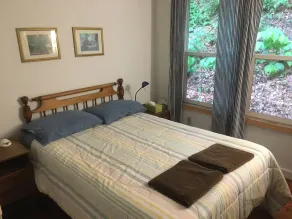 Stuga med utsikt över det privata vattenfallet, 100 meter från Level Beach. 1 BR m / loft - Image 3
