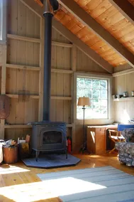Prud'homme Cottage: lyst, privat arkitektonisk sommerhus på Mitchell Cove - Image 3