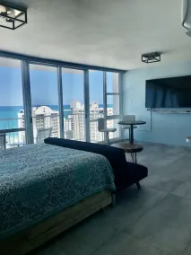 Amazing Ocean front View Studio- Balcony, Apt has GENERATOR & Free Wi-fi access - Image 3
