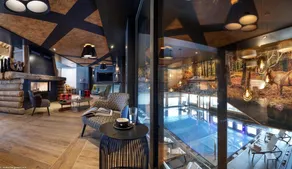 Wifi, ski-in/ski-out & foot of the slopes, fitness, swimming pool, sauna, hammam, balcony - Image 4