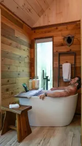 The Twig - Outdoor Shower, Deck, and Cozy Chimney - Image 2