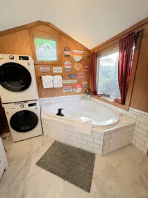 Relax @ Mt. Melody Log Cabin. Brand New Hot Tub and Masterbath. by Trout Stream - Image 5