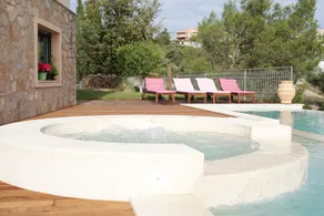 Breathtaking mediterranean view, large private infinite Pool & Jacuzzi ! - Image 4