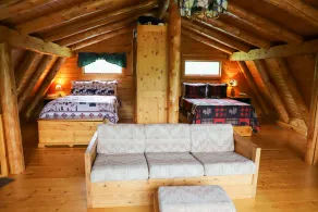 Mountain View Cabin with Hot Tub near Santas Village - Image 5