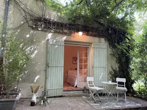 A beautiful romantic bedroom with a mezzanine area, bathroom and private garden - Image 5