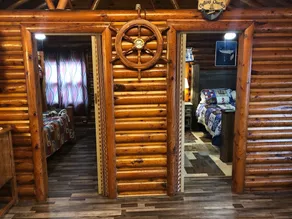 Log Cabin Waterfront getaway at Buckeye Lake featured in the 2019 Tour of Homes - Image 5