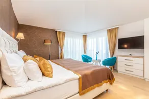 Villa con sauna, piscina privata e griglia | Vista sulla piscina - Image 5
