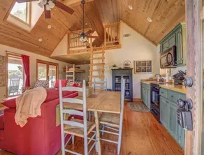 Amazing rustic cabin with 450' of water frontage on Jackson Lake - Image 5