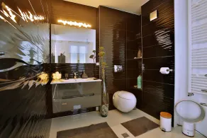 Entworfene Wohnung Val mit Whirlpool und Sauna für zwei Personen - Image 4