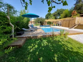 Chambre La Centrale : private terrace -Heated swimming pool, 5mn from the beach - Image 5