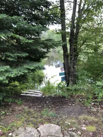 very private,adorable rustic cabin -out house , full shower house off barn - Image 4