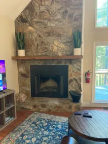 Summer Discount!!  River & creek, waterfall, hot tub, fire pit, dogs OK - Image 2
