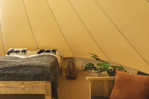 Sleep in this cozy bell tent at our cozy harbor! - Image 5