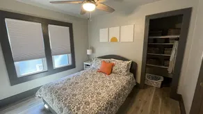 5 Minutes from Downtown Racine. Private deck, entrance, and driveway. - Image 5