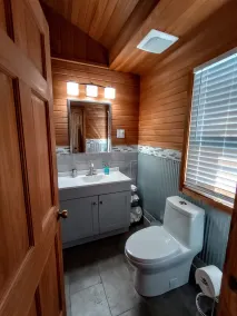 Waterfront home for 3! 2 decks, 2 kayaks,hottub, dock, grill, firepit, wifi, a/c - Image 3