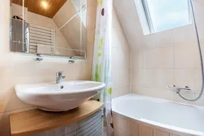 Appartamento 'Ferienwohnung Auf Dem Land' con giardino in comune e Wi-Fi - Image 3