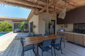 Villa calme avec piscine chauffée - 6 personnes - Figari proche Porto-Vecchio et Bonifacio - Image 4